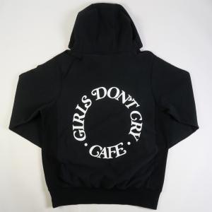 Girls Don't Cry ガールズドントクライ ×Amazon Fashion GDC CAFE HOODY パーカー 黒 Size 【L】 【中古品-良い】 20744840｜stay246