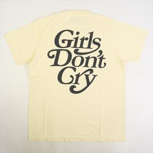 Girls Dont Cry ガールズドントクライ Logo T-shirt 伊勢丹 VERDY’S GIFT SHOP 限定 Tシャツ クリーム Size 【M】 【新古品・未使用品】 20746831｜stay246