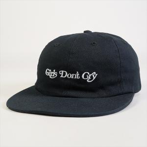 Girls Dont Cry ガールズドントクライ Logo Cap キャップ 黒 Size 【フリー】 【中古品-良い】 20750750｜stay246