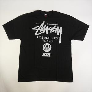 STUSSY ステューシー ×RICOH GR DIGITAL 3 World Tour Tee Tシャツ 黒 Size 【L】 【新古品・未使用品】 20763929｜stay246