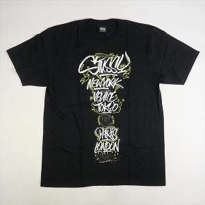 STUSSY ステューシー ×BORN X RAISED 23AW HANDSTYLES TEE Black Tシャツ 黒 Size 【M】 【新古品・未使用品】 20773861｜stay246