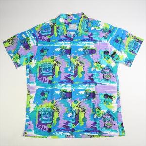 STUSSY ステューシー VINTAGE ALOHA SHIRTS アロハシャツ 青 Size 【L】 【新古品・未使用品】 20776550｜stay246