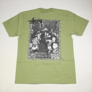 STUSSY ステューシー 23AW CLASSROOM TEE MOSS Tシャツ 緑 Size 【L】 【新古品・未使用品】 20776836｜stay246