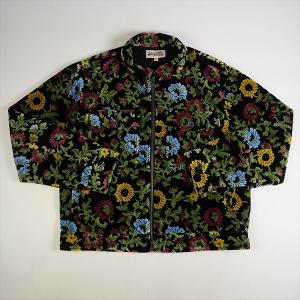 STUSSY ステューシー FLORAL JACQUARD GARAGE JACKET BLACK ジャケット 黒 Size 【L】 【新古品・未使用品】 20777696｜stay246