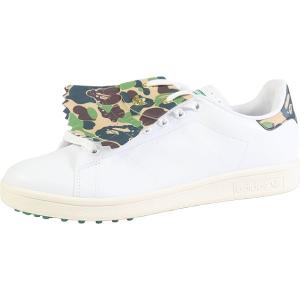 A BATHING APE × adidas アディダス STAN SMITH G BAPE WHITE/GREEN IG5916 スニーカー 白緑 Size 【26.0cm】 【新古品・未使用品】 20781338｜stay246