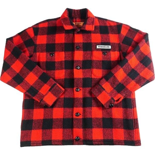 TENDERLOIN テンダーロイン T-BUFFALO JKT RED/BLACK バッファローチ...