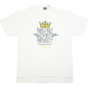 STUSSY ステューシー UK ROLLING LIKE TEE Tシャツ 白 Size 【L】 【新古品・未使用品】 20792012｜stay246