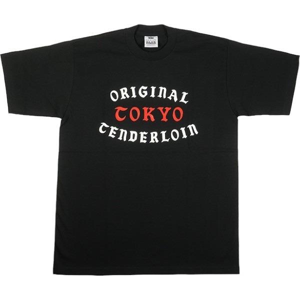 TENDERLOIN テンダーロイン 直営店限定TEE NEW BAD BLACK Tシャツ 黒 S...
