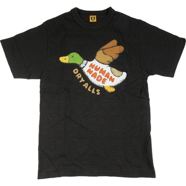 HUMAN MADE ヒューマンメイド ×KAWS T-Shirt #2 DRYALLS Black...