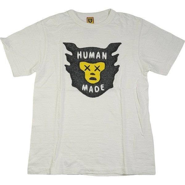 HUMAN MADE ヒューマンメイド ×KAWS 21SS T-SHIRT #1 White フェ...