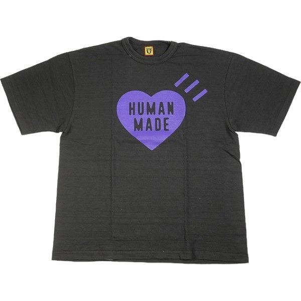 HUMAN MADE ヒューマンメイド 24SS Heart T-Shirt Black 福岡店限定...