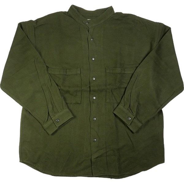 TENDERLOIN テンダーロイン STAND FLANNEL SHT OLIVE 長袖シャツ オ...