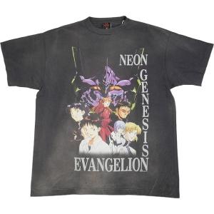 SAINT MICHAEL セント マイケル ×EVANGELION 24SS EV_SS Tee/NEON GNSIS/BLACK Tシャツ 黒 Size 【XL】 【新古品・未使用品】 20795878｜stay246