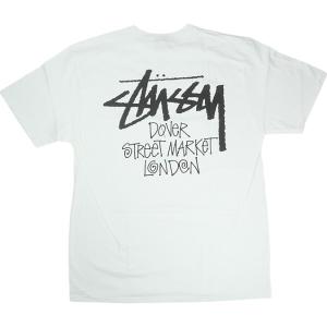 STUSSY ステューシー ×DOVER STREET MARKET 24AW STOCK DSM LONDON TEE WHITE Tシャツ 白 Size 【L】 【新古品・未使用品】 20820591