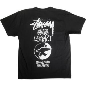 STUSSY ステューシー OUR LEGACY WORK SHOP SURFMAN TEE Pigment Dyed Black Tシャツ 黒 Size 【M】 【新古品・未使用品】 20823070