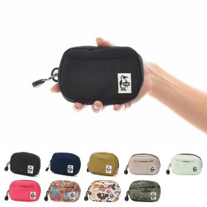 チャムス CHUMS ポーチ バッグ リサイクルデュアルソフトケース メンズ レディース コインケース ミニポーチ アウトドア ブラック レッド ブルー CH60-3138
