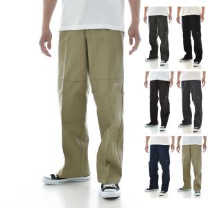 ディッキーズ Dickies ワークパンツ 85283 ダブルニーワークパンツ チノパン ワイド 太め ルーズ メンズ レディース スケーター カーキ 14788800｜stay