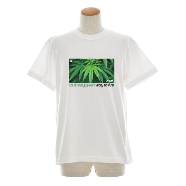 大麻 Tシャツ ジャスト CANNABIS BOX 半袖Tシャツ メンズ おしゃれ 大きいサイズ 麻...