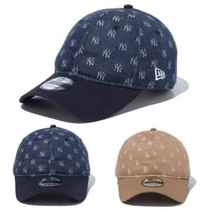 ニューエラ NEWERA キャップ 9TWENTY MLB ジャカード 920 モノグラム 14109840 14109848 メンズ レディース ニューヨークヤンキース ロサンゼルス ドジャース｜stay