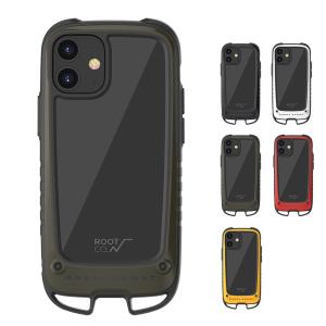 【iPhone12mini用ケース】ROOT CO ルート コー iPhoneケース グラビティ ショックレジストケース プラス ホールド アイフォンケース ShockResistCase ＋Hold