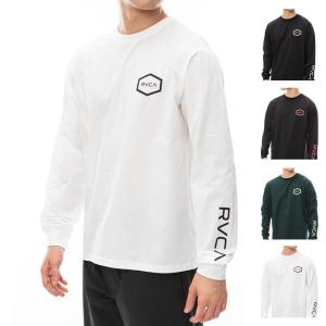 ルーカ ルカ RVCA ラッシュガード ヘックス サーフ ロングスリーブ 長袖 HEX SURF LS BE041801 メンズ クイックドライUVプロテクション UPF50｜stay