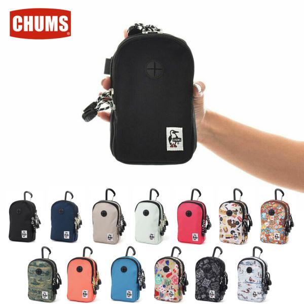 チャムス CHUMS ポーチ リサイクルポータブルミュージックポーチ Recycle Portabl...