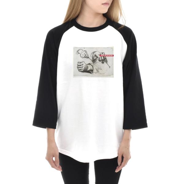 ゴッホ Tシャツ Three Hands, Two Holding Forks ファン ライフ イズ...