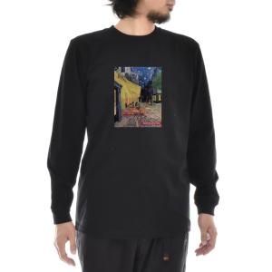 ゴッホ Tシャツ 星月夜 フィンセント ファン ライフ イズ アート 長袖