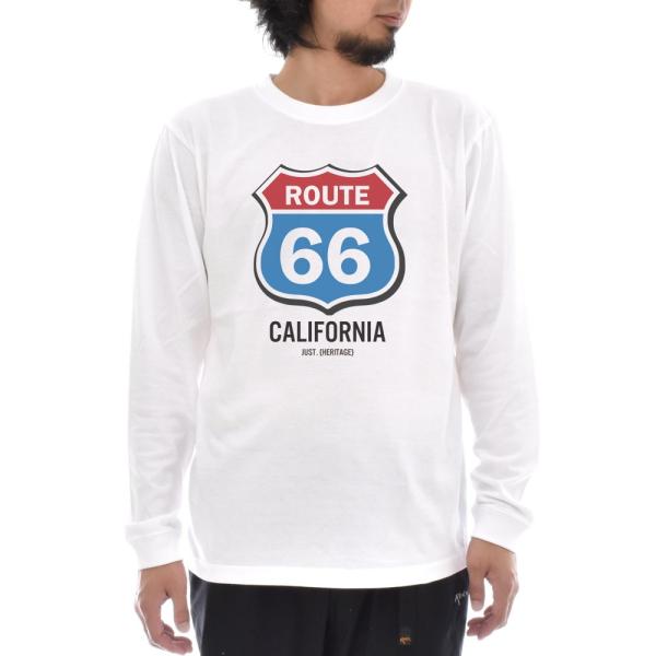 ルート66 ROUTE 66 Tシャツ 長袖Tシャツ ロンT ロングスリーブ メンズ レディース 大...