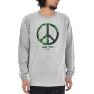 VINTAGE ヴィンテージ ロングスリーブTシャツ 長袖Tシャツ バックプリント 大麻柄 マリファナ コットン グレー サイズS 美品 中古 4b006317 大麻 大麻柄 マリファナ マリファナ柄 ボックス BOX Tシャツ 長袖T