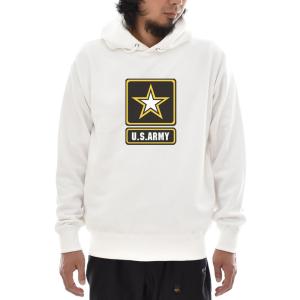 ミリタリー パーカー パーカ U.S ARMY STAR LOGO スターロゴ 長袖 スウェット メンズ レディース ブランド アーミー 星 大きいサイズ 3L 4L JUST ジャスト｜stayblue