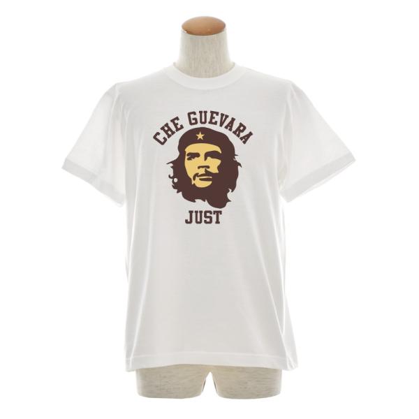 チェ ゲバラ Tシャツ ジャスト CHE GUEVARA 半袖Tシャツ メンズ おしゃれ 大きいサイ...