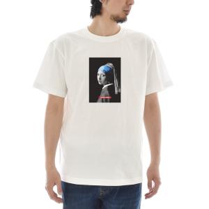 半袖 アートTシャツ】フェルメール Tシャツ 真珠の耳飾りの少女 