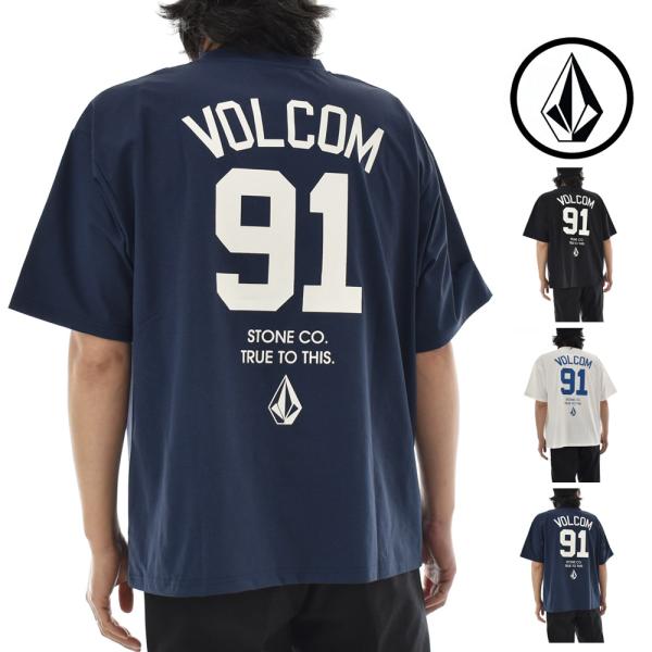 ボルコム VOLCOM Tシャツ 半袖 VS ロゴ ショートスリーブ ラッシュ Tシャツ VS LO...