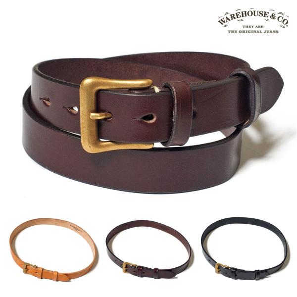 ウエアハウス WAREHOUSE ベルト SLIM BELT スリムベルト6041 メンズ 男性 ジ...