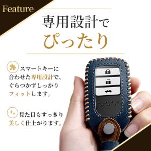 キーケース ホンダ 窓付き 本革 新型 JF5...の詳細画像5