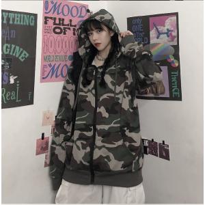 迷彩柄 ジャケット コーデ レディースの商品一覧 通販 Yahoo ショッピング