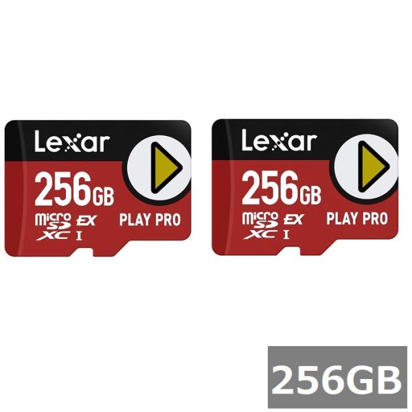 2セット Lexar マイクロSD Expressカード 256GB LMSXPS0256G-BNN...