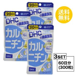 お試しサプリ3個セット DHC カルニチン 20日分×3パック