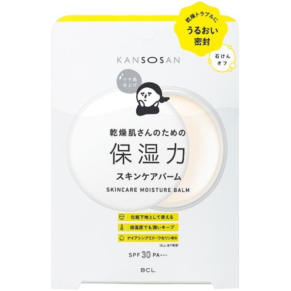 乾燥さん 保湿力スキンケアバーム 17g  化粧下地 乾燥 カサつき 保湿 ツヤ バーム セラミド ...
