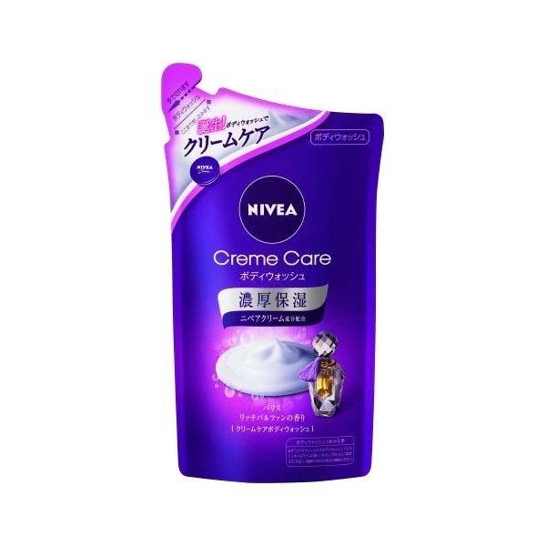 NIVEA ニベア クリームケア ボディウォッシュ パリスリッチパルファンの香り 詰替え用 360m...