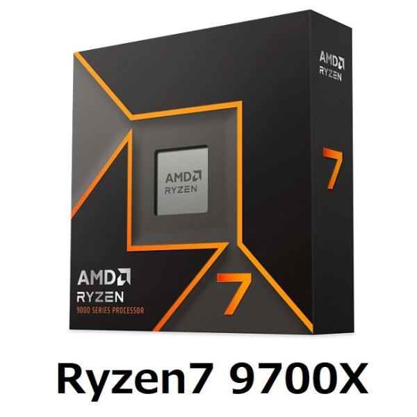 AMD Ryzen 7 9700X BOX CPU 3.8GHz 8コア 65W デスクトップ プロ...