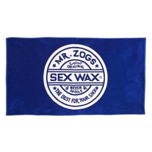 SEX WAX(セックスワックス)ブルー BEACH TOWEL ビーチタオル
