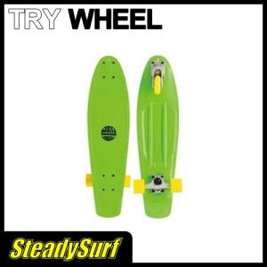 TRY WHEEL（トライウィール)クルーザー27 Cruiser 27　グリーン　SKATE ボード スケートボード/スケボー｜steadysurf