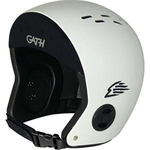 S（〜56ｃｍ）スモール サイズ ホワイト 最もスタンダードなモデル ハット HAT ウォーターヘルメット Gath(ガス)サーフィン マリンスポーツ｜steadysurf