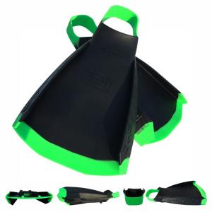 あすつく REPELLOR FINS BLACK/GREEN/リペラーフィン ブラック×グリーン/ボディーボード フィン シュノーケリング BBボード BB 足ヒレ