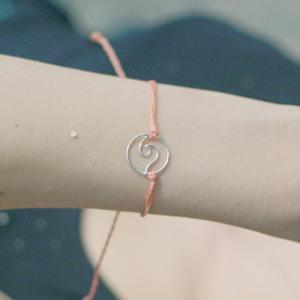 コーラル フレンドシップ SG4311 Disc friendship bracelet coral サーフジュエリー ブレスレット バングル アクセサリー サーフィン｜steadysurf