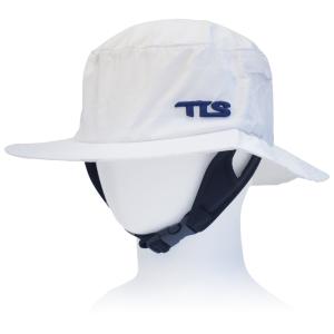 Mサイズ ホワイト  サーフキャップ TOOLS ツールス 帽子 日焼け防止 TLS SURF HAT SPF50 White ハット サーフィン マリンスポーツ｜steadysurf