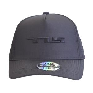 サーフキャップ ブラック TOOLS ツールス 帽子 日焼け防止 TLS SURF CAP BLACK ハット サーフィン マリンスポーツ｜steadysurf