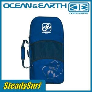ボディーボード　OCEAN&EARTH(オーシャンアンドアース)DELUXE ボディーボード COVER ネイビー/ハードケース/ボディーボード/マリンスポーツ｜steadysurf